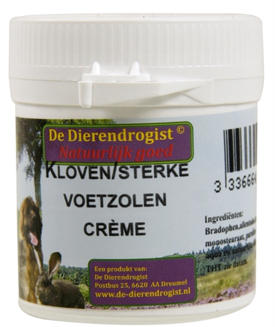 Dierendrogist kloven/sterke voetzolen creme