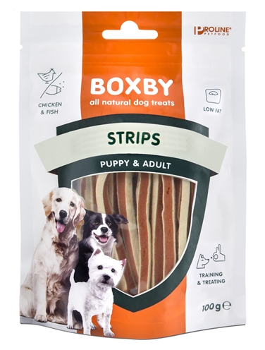 Proline dog boxby strips