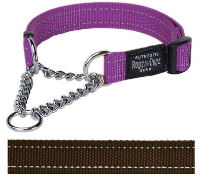 Rogz for dogs fanbelt choker choco