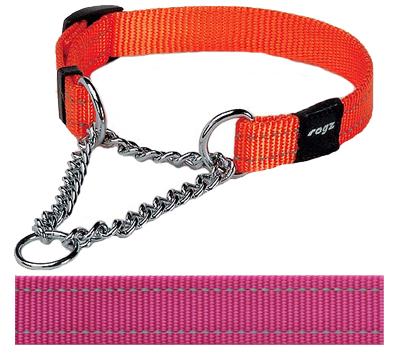 Rogz for dogs snake choker roze