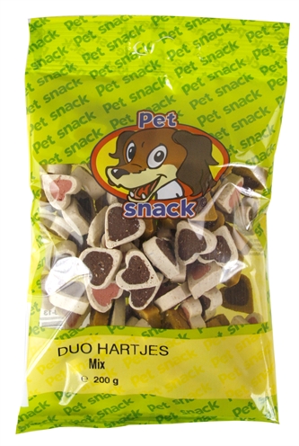 Petsnack duo hartjes mix