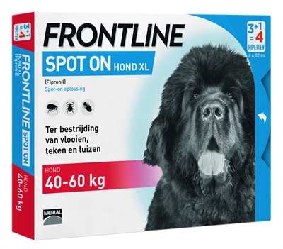 Frontline hond spot on xl