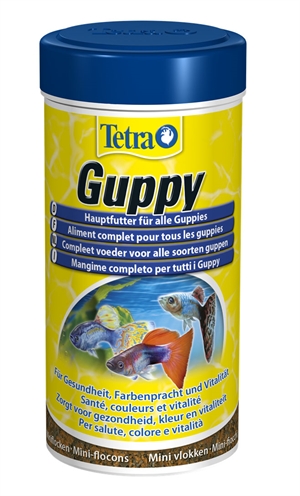 Tetra guppy visvoer vlokken