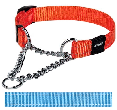 Rogz for dogs snake choker turquoise