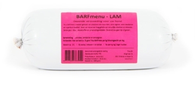 Barfmenu lam premium hondenvoer