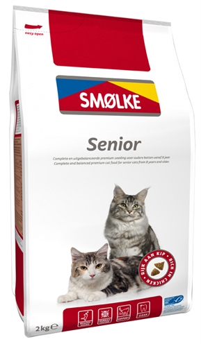 Smolke cat senior