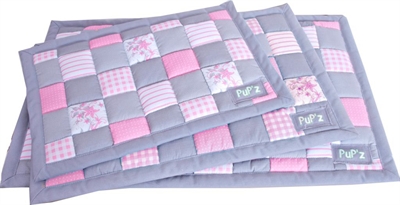 Benchmat pupz patchwork roze