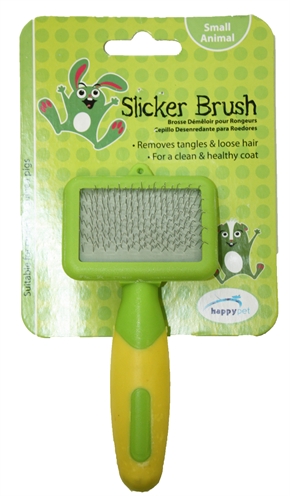 Happy pet knaagdier slicker brush