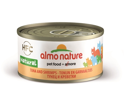 Almo nature cat tonijn/garnalen