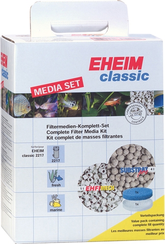 Eheim classic filtermedia set voor pomp 2217