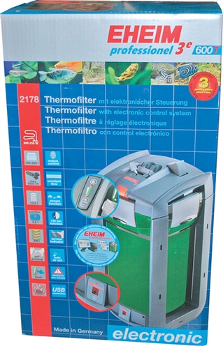 Eheim professional 3e 600t buiten-thermofilter met filtermassa