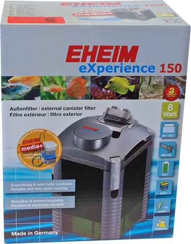 Eheim filter experience 150 met massa