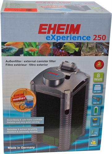 Eheim filter experience 250 met massa