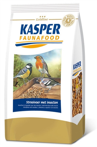 Kasper faunafood goldline strooivoer met insecten