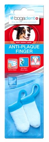 Bogadent plaque vinger tandenborstel adult