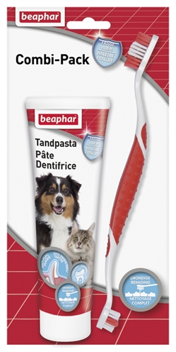 Beaphar tandpasta & borstel combipack