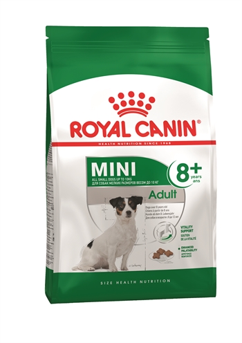 Royal canin mini adult +8 (4 KG)