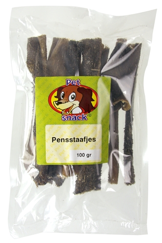 Petsnack pensstaafjes (15 CM 100 GR)