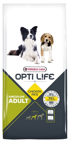 Opti life adult medium (12,5 KG)