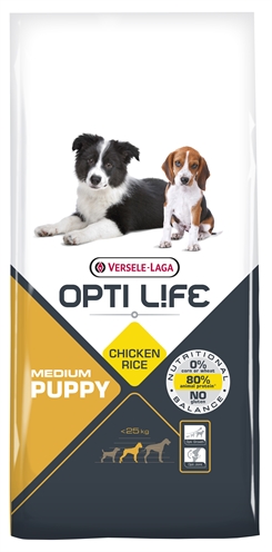 Opti life puppy medium (12,5 KG)