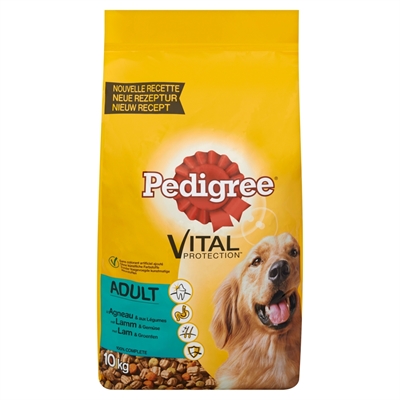 Pedigree droog adult lam (10 KG)