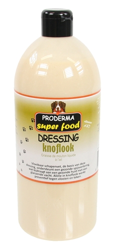 Proderma vloeibaar schapenvet dressing knoflook (1 LTR)