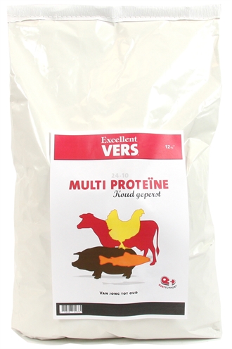 Excellent vers geperste brok multi proteÏne (12 KG)