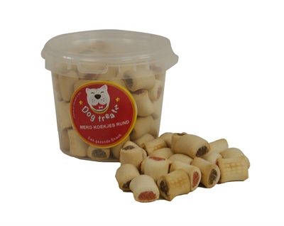 Dog treatz merg koekjes rund (370 GR 870 ML)