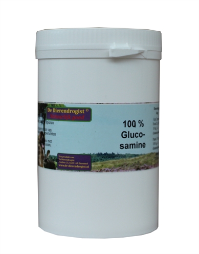 Dierendrogist glucosamine 100% puur (250 GR)