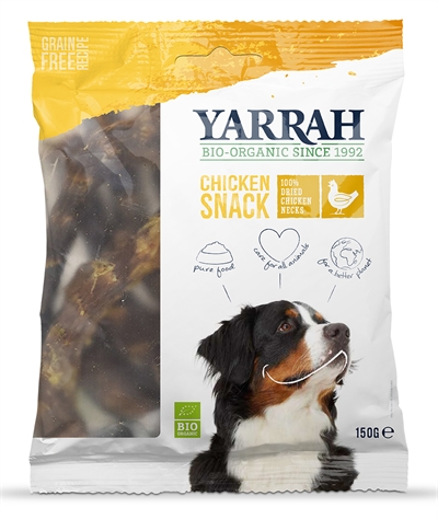 Yarrah dog bio kippennekken (150 GR)