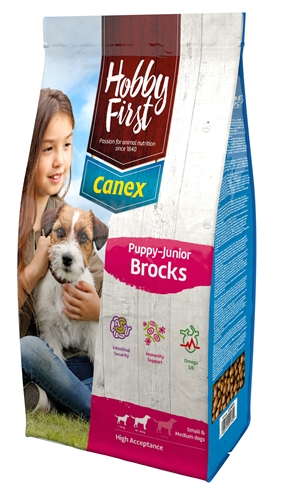 Hobbyfirst canex puppy/junior brocks (12 KG)