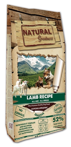 Natural greatness lamb recipe (12 KG)