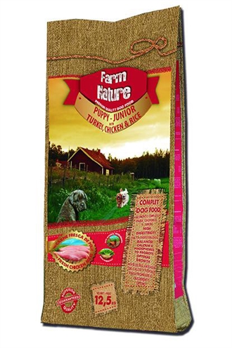 Farm nature turkey / chicken / rice (12,5 KG)