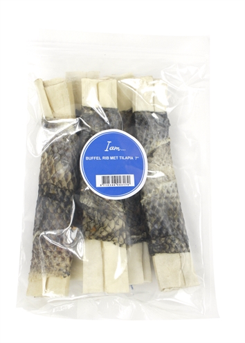 I am buffel rib met tilapia (18 CM 400 GR)