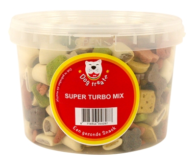 Dog treatz super turbo mix (1400 GR 3 LTR)