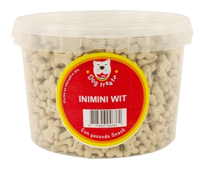 Dog treatz inimini wit (1500 GR 3 LTR)