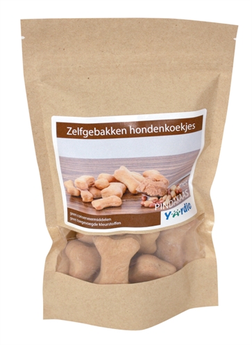 Yardic zelfgebakken hondenkoekjes biologische pindakaas