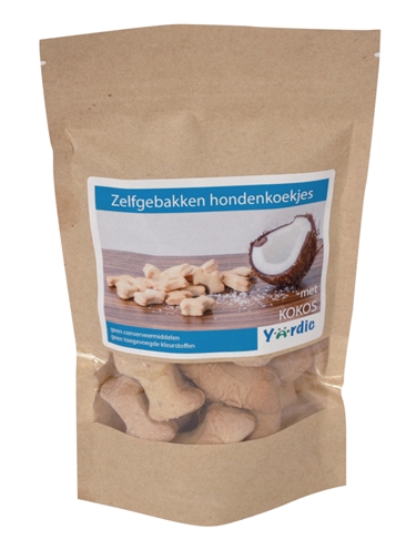 Yardic zelfgebakken hondenkoekjes kokos