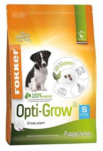 Fokker opti-grow puppy / junior small (2,5 KG)