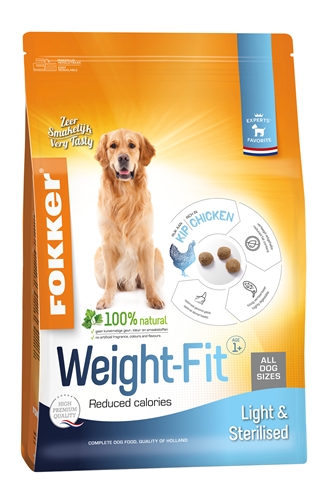 Fokker weight-fit light / sterilised (2,5 KG)