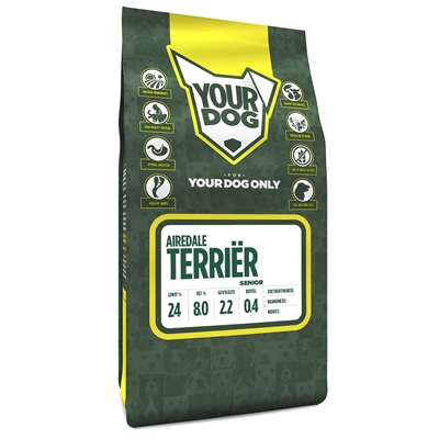 Yourdog airedale terriËr senior (3 KG)