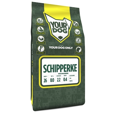 Yourdog schipperke volwassen (3 KG)