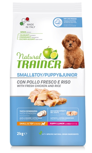 Natural trainer dog puppy / junior mini chicken (1,5 KG)