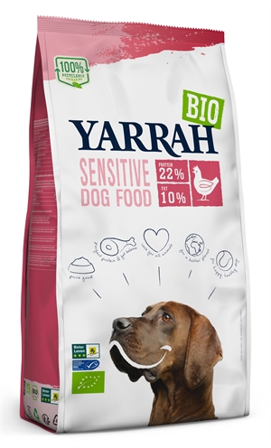 Yarrah dog biologische brokken sensitive kip (2 KG)