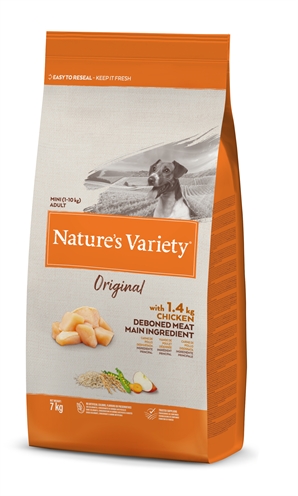 Natures variety original adult mini chicken (7 KG)