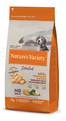 Natures variety selected junior free range chicken (2 KG)