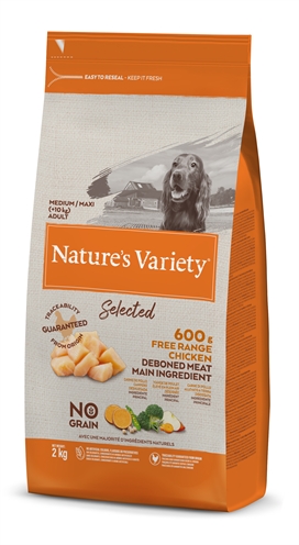 Natures variety selected adult medium free range chicken (2 KG)