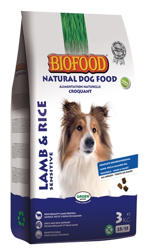 Biofood lam/rijst (3KG)