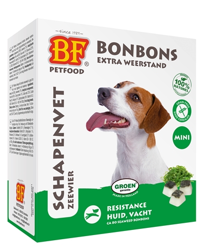 Biofood schapenvet mini bonbons zeewier (80 ST)