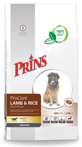 Prins procare croque hypo allergic lam/rijst (2 KG)